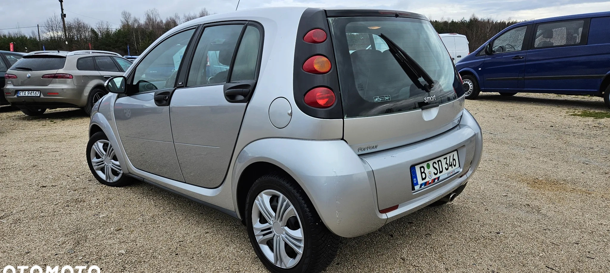 Smart Forfour cena 8900 przebieg: 159600, rok produkcji 2004 z Białobrzegi małe 172